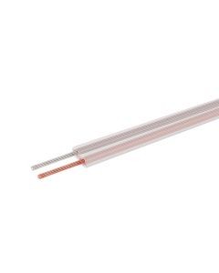 Cable 22 AWG transparente para bocina, 100m