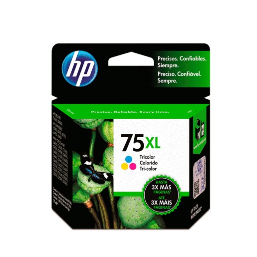 CARTUCHO TRICOLOR ALTO RENDIM. HP 75XL (CB338WL)