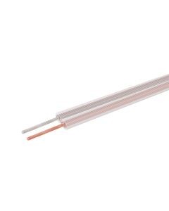 Cable 18 AWG transparente para bocina, 100m