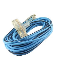 Extensión azul power block 3 conductores 15m