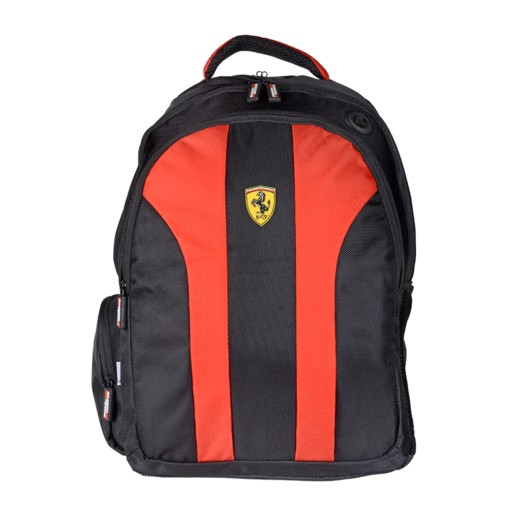 MOCHILA NORMA GRANDE FERRARI NEGRO
