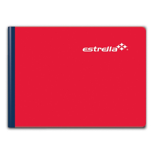 CUADERNO ITALIANO COSIDO RAYA 100 HOJAS