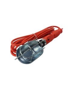 Extensión portalámpara con canastilla de metal 5m