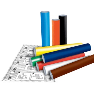 PLASTICO AUTOADHERIBLE VERDE 45 CTMS X 2.5 METROS