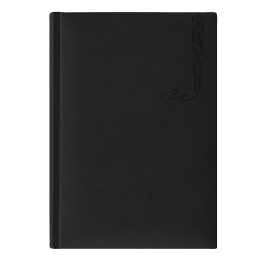 LIBRETA EJECUTIVA RAYADA NEGRA