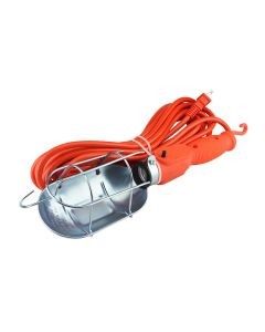 Extensión portalámpara con canastilla de metal 8m