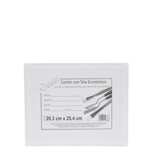 CARTON CON TELA 20X25 CM