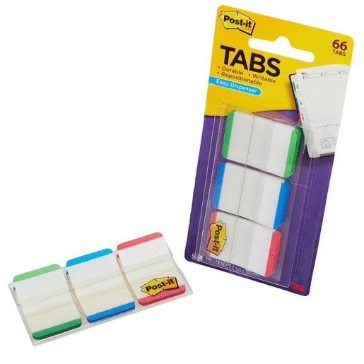 BANDERITAS POST-IT RIGIDAS COLORES SURTIDOS