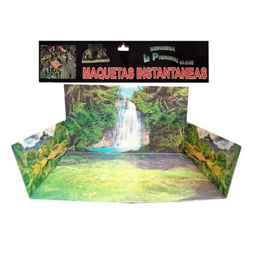 MAQUETA TRIDIMENSIONAL SELVA O SABANA
