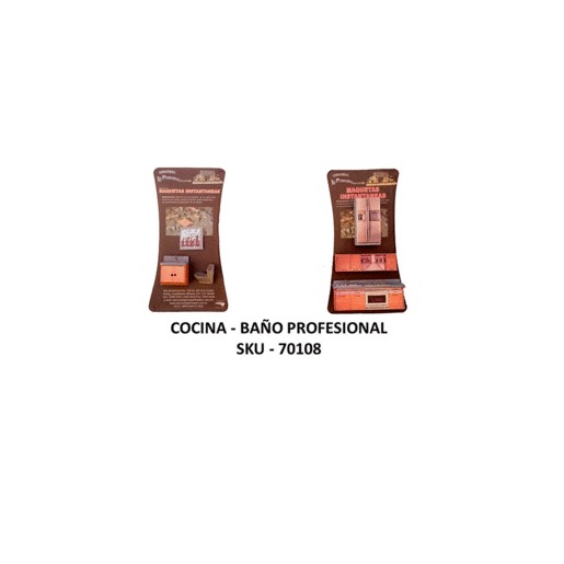 COCINA BANO PARA MAQUETA PROFESIONAL