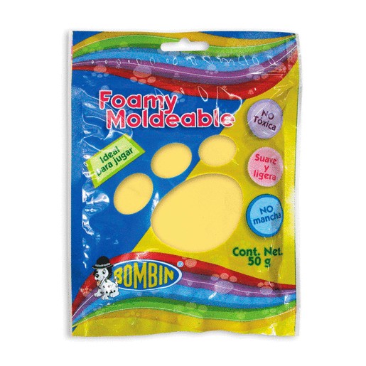 FOAMY MOLDEBALE AMARILLO 1 PIEZA