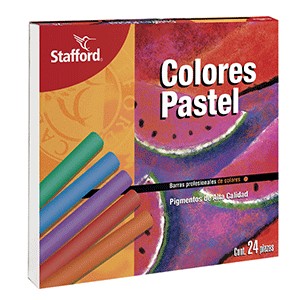 PINTURAS AL PASTEL 24 COLORES