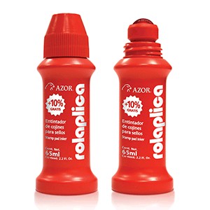 TINTA PARA SELLOS ROJA 60 CC