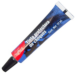 TINTA PROTECTORA DE CHEQUES NEGRO