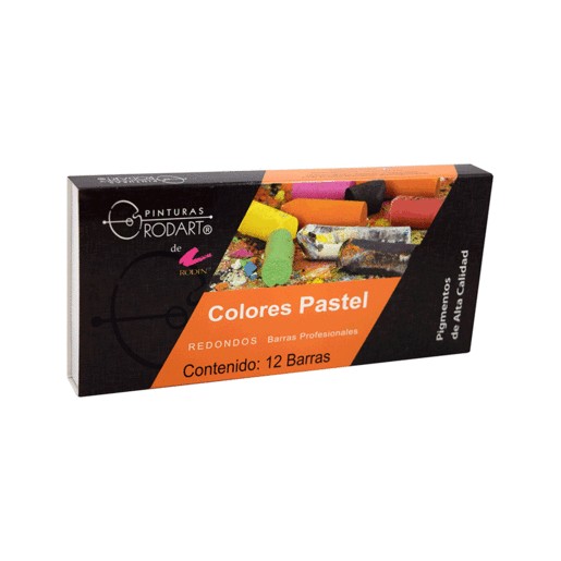 COLORES PASTEL SUAVE BASICOS RODART CON 12 PIEZAS
