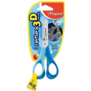 TIJERA ESCOLAR VIVO 13 CM PARA ZURDOS