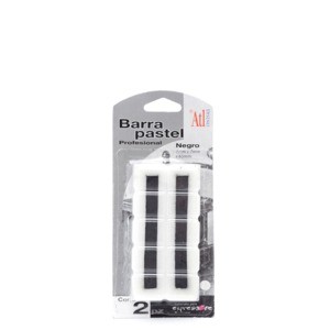 BARRAS PASTEL NEGRO ATL B/2