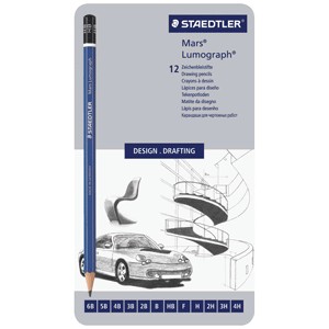 LAPIZ LUMOGRAPH ESTUCHE CON 12