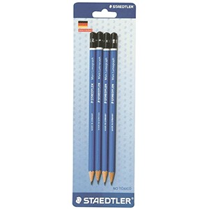 BLISTER 4 LAPICES LUMOGRAPH DIFERENTE GRADUACIONES