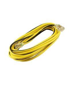 Extensión amarilla de 3 conductores, 7m