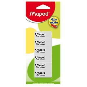 GOMA MAPED TECHNIC 300 PAQUETE CON 6 PIEZAS