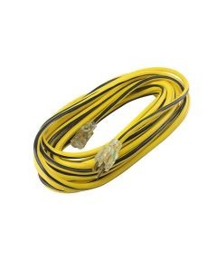 Extensión amarilla de 3 conductores, 15m