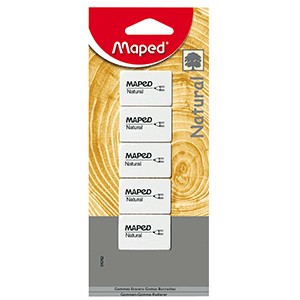 GOMA MEDIANO MAPED PAQUETE CON 6 PIEZAS