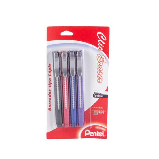 GOMA RETRACTIL CLIC ERASER DE PENTEL